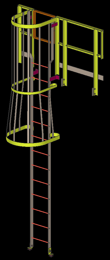 Cage Ladder