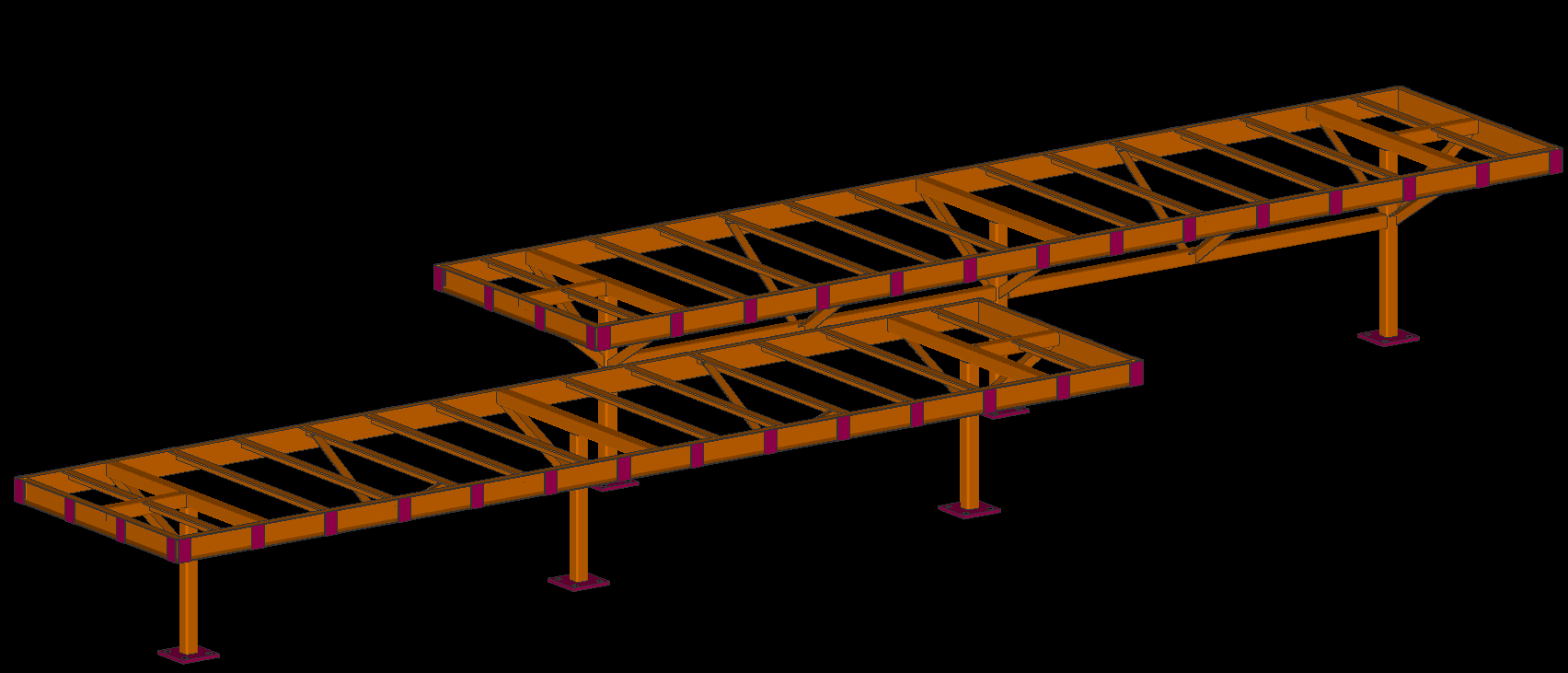 Deck Support Structure
